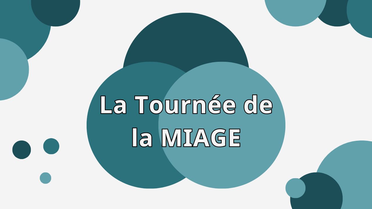Le logo du projet « La Tournée de la MIAGE ».